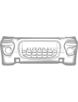 Vidinės bamperio grotelės Microcar MGO6 / Due 6