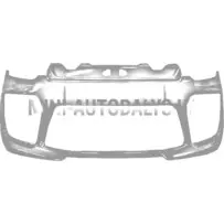 Priekinis bamperis Ligier JS50/JS50L Sport Ph3 (Asfalto pilka)