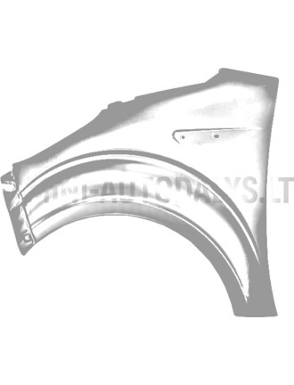 Priekinis kairės pusės sparnas Ligier JS50/JS50L Ph2/Ph3 (nedažytas)