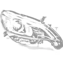 Priekinis dešinysis žibintas Ligier JS50 / JS50L Ph2 / ph3