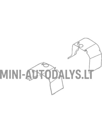 Vidinis sparnas / purvasaugis priekinis dešinysis Microcar MGO1 / MGO2 / Ligier JSRC