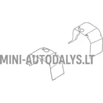 Vidinis sparnas / purvasaugis priekinis dešinysis Microcar MGO1 / MGO2 / Ligier JSRC