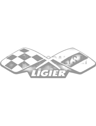 Emblema su logotipu priekinis bamperis galinis dangtis Ligier JS60 / Myl