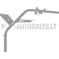 Priekinio rėmelio vamzdis iš kairės pusės Microcar MGO6 / Due6