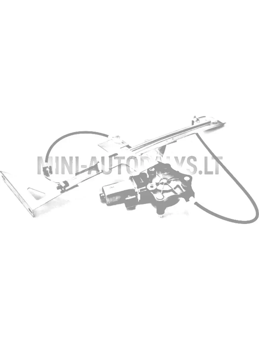 Langų mechanizmas elektrinis kairysis Microcar MGO 3 / MGO4 / MGO6