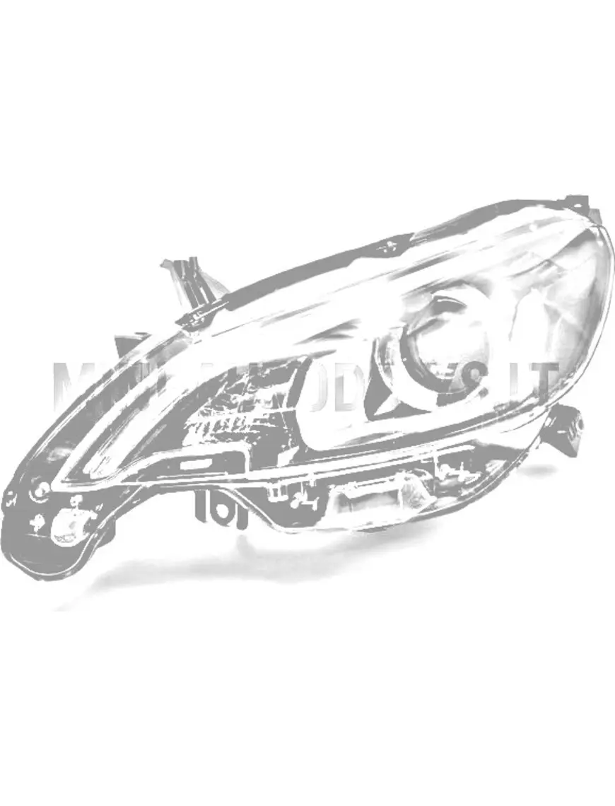 Priekinis kairės pusės žibintas Ligier JS50 / JS50L Ph2 / Ph3