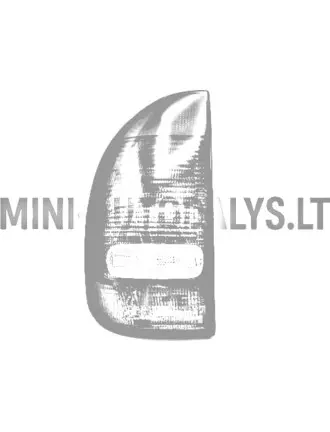Kairysis galinis žibintas Microcar Virgo