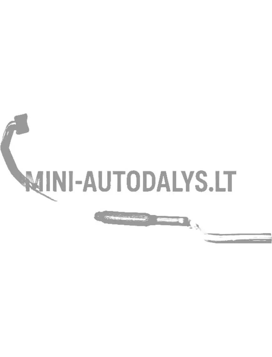 Priekinis išmetimo vamzdis + lankstus Chatenet CH26 / CH32 (Yanmar)