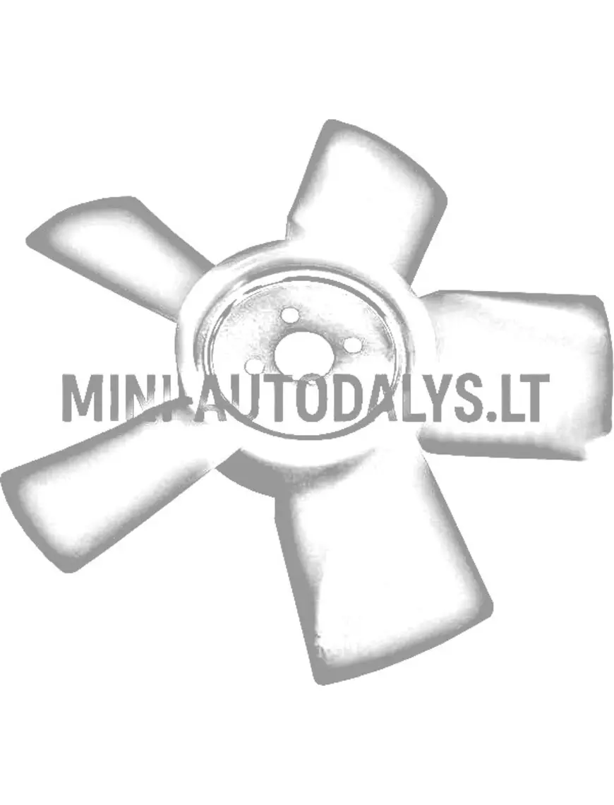 Radiatoriaus ventiliatorius Aixam Kubota Z402 / Z482