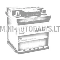 Akumuliatorius mopedui (12V / 45Ah)