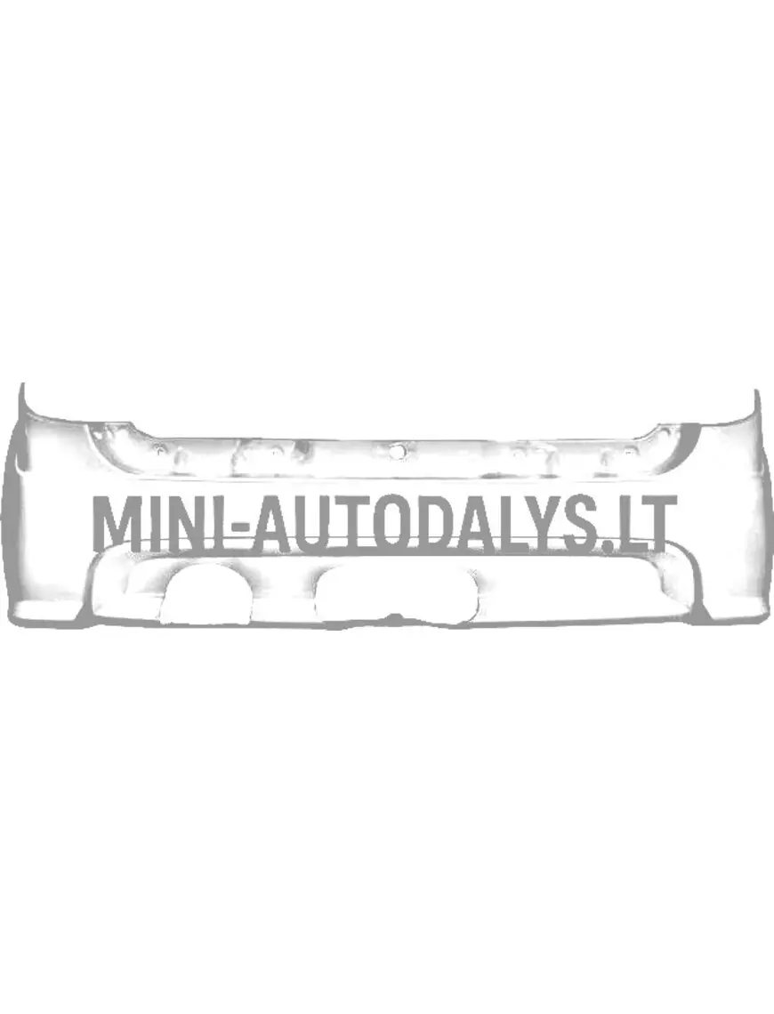 Galinis bamperis Ligier IXO V2 (su grotelėmis)