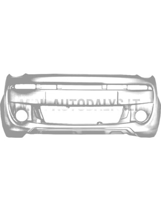 Priekinis bamperis Microcar MGO3 / MGO4 Highland (juoda struktūra)