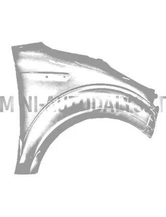 Priekinis dešinysis sparnas Ligier JS50/JS50L Ph2/Ph3 (grafito pilkos spalvos)