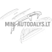 Priekinis bamperis Ligier JS60 CHIC (grafito pilkos spalvos)