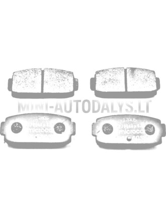 Galinių stabdžių trinkelių rinkinys Ligier Be sun Flex