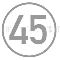 45 KM Lipdukas mopedui (Ø 20 cm)