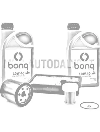 Filtrų paketas Aixam Kubota Z402 + 2 litrai variklinės alyvos