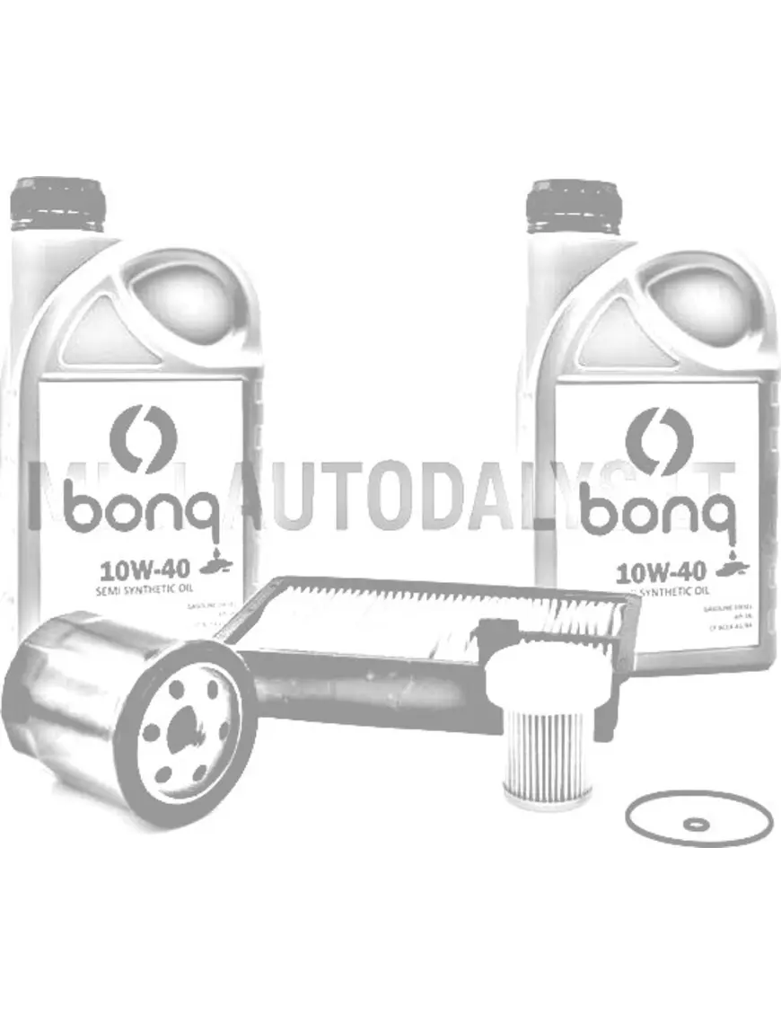 Filtrų paketas Aixam Kubota Z402 + 2 litrai variklinės alyvos