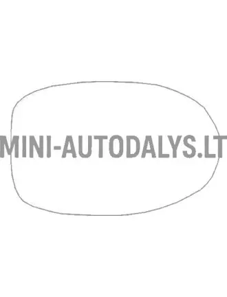 Veidrodžio stiklas išorinis veidrodis Microcar / Ligier