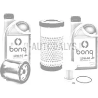 Filtrų paketas Aixam Kubota Z482 + 2 litrai variklinės alyvos