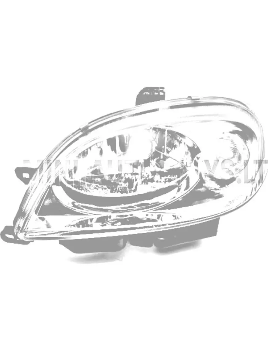 Kairysis priekinis žibintas Microcar Virgo 3 / JDM / Ligier / Bellier