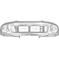Priekinio buferio grotelės Microcar M8