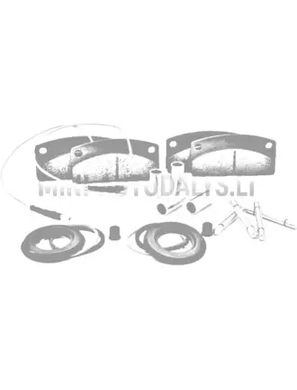 Priekinių stabdžių rinkinys Microcar / Chatenet / JDM / Bellier