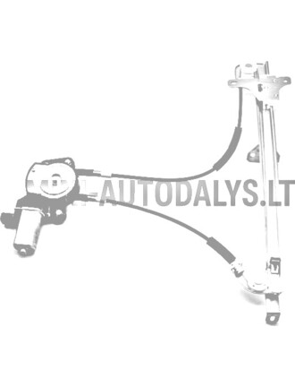 Langų mechanizmas elektrinis kairysis Ligier JS50 / JS50L