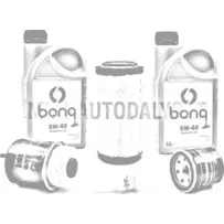 Filtrų paketas Lombardini 442 / 492 / 480 DCI + 2 litrai variklinės alyvos
