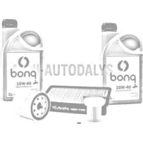 Filtrų paketas Aixam Kubota Z402 + 2 litrai variklinės alyvos