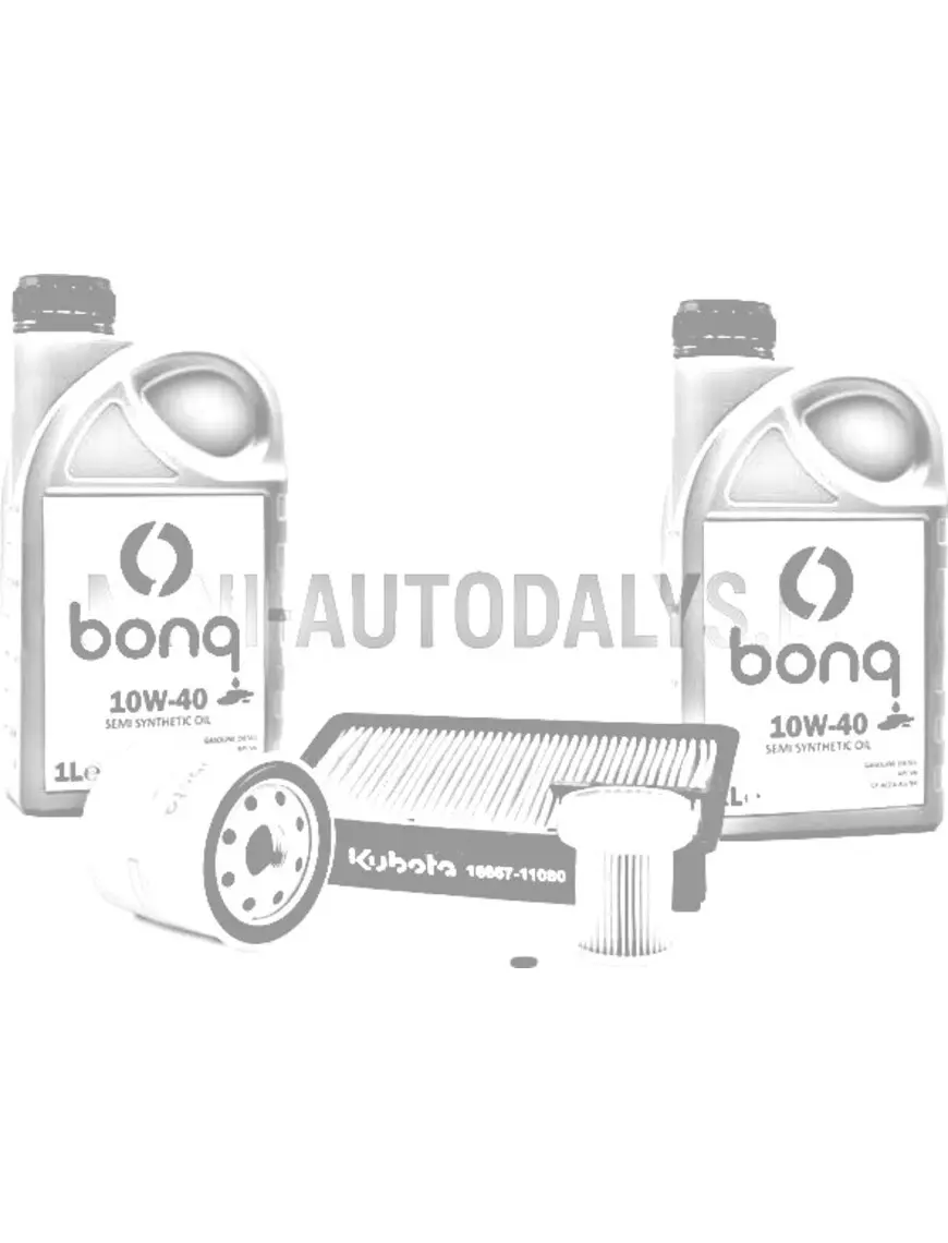 Filtrų paketas Aixam Kubota Z402 + 2 litrai variklinės alyvos