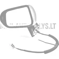 Išorinis veidrodėlis kairėje Casalini M14 / M14 2.0 / M20