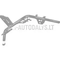 "Microcar MGO6" / "Due 6" subrėmo vamzdis dešinėje pusėje