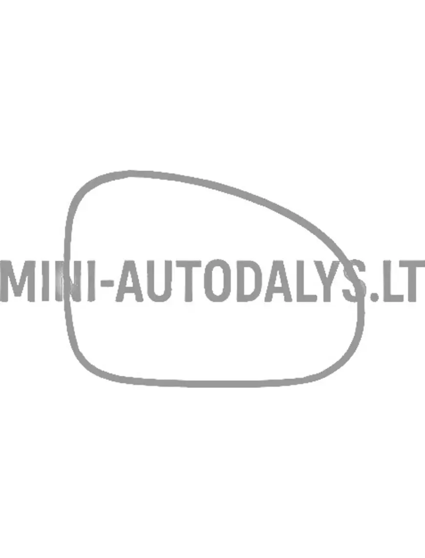 Veidrodinis stiklas išorinis veidrodis dešinėje Chatenet CH