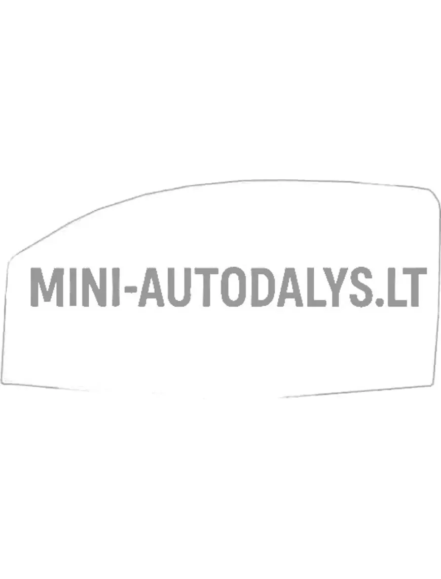 Kairės pusės durų langas Aixam 1997-2004