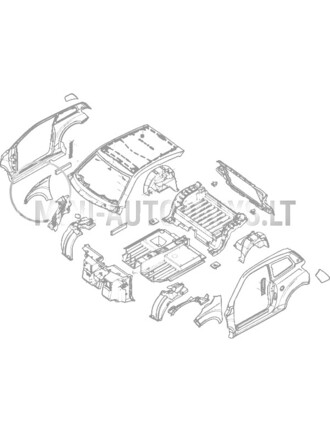 Priekinis dešinysis sparnas Ligier JS50 / JS50L Ph1