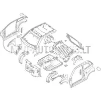 Priekinis dešinysis sparnas Ligier JS50 / JS50L Ph1