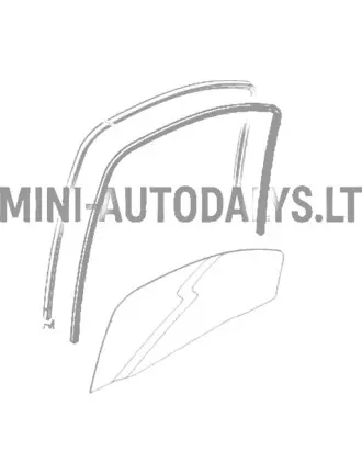 Langų kreipiančioji guma dešinė Microcar MGO / M8