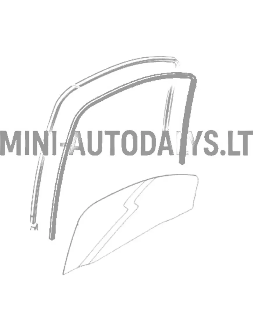 Langų kreipiančioji guma dešinė Microcar MGO / M8
