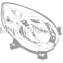 Dešinysis priekinis žibintas Microcar M8