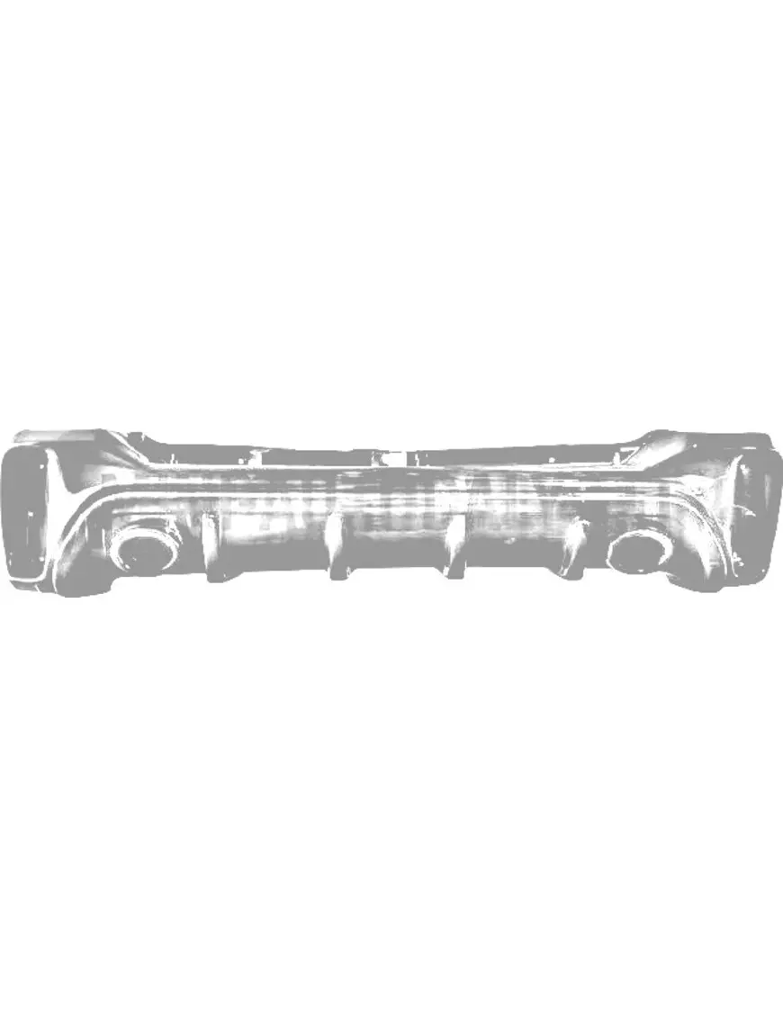 Galinis bamperis Aixam Ambition City / Coupe GT