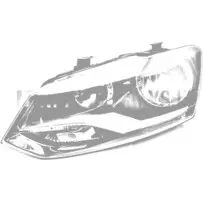Kairysis priekinis žibintas Casalini M14 / M14 2.0 / M20 ph1