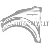 Priekinis kairės pusės sparnas Ligier JS50/JS50L Ph2/Ph3 (mėlynas)