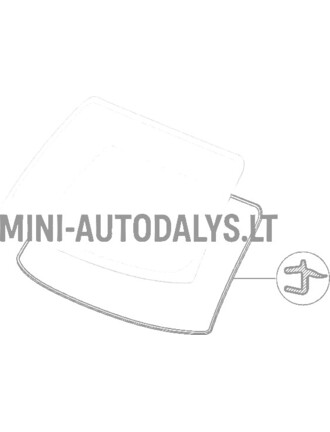 Priekinio stiklo guma Grecav Sonique