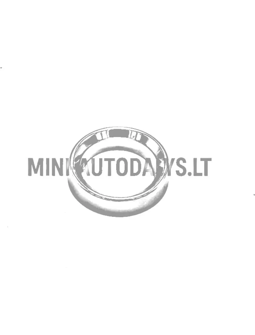 Chromuotas žiedinis išmetimo vamzdis Aixam City / Coupe
