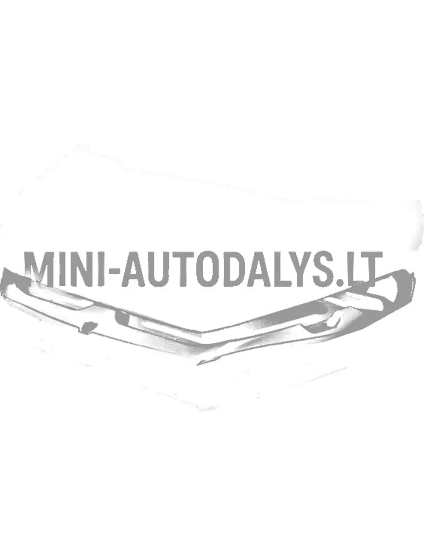 Vidinis gaubto skydelis Aixam Emotion (juodas)