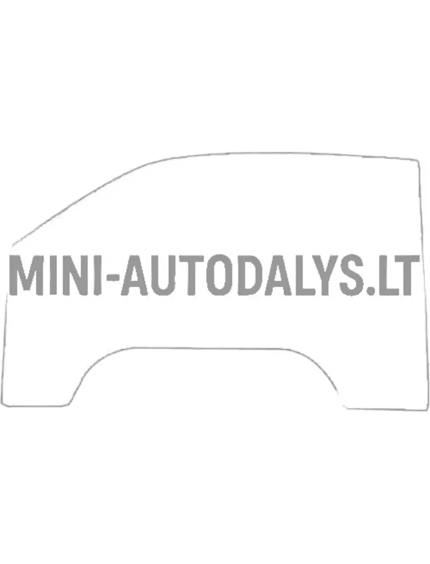 Durų langas kairėje Chatenet CH40 / CH46