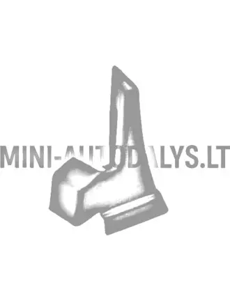 Kairės pusės durų lango kampo sandarinimas Aixam 2005-2010