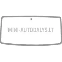 Priekinis stiklas Aixam MEGA 1 / MEGA 2