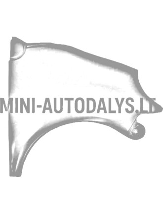 Priekinis dešinysis sparnas Aixam 400.4 / 400 Evo